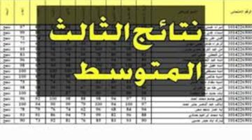 هنا الآن .. رابط  الاستعلام عن نتائج الثالث متوسط 2024 محافظة الكرخ 2 عبر موقع نتائجنا وموقع وزارة التربية والتعليم العراقية