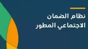 عاجل .. وزارة الموارد البشرية توضح خطوات استعلام الضمان الاجتماعي المطور نفاذ يوليو 2024